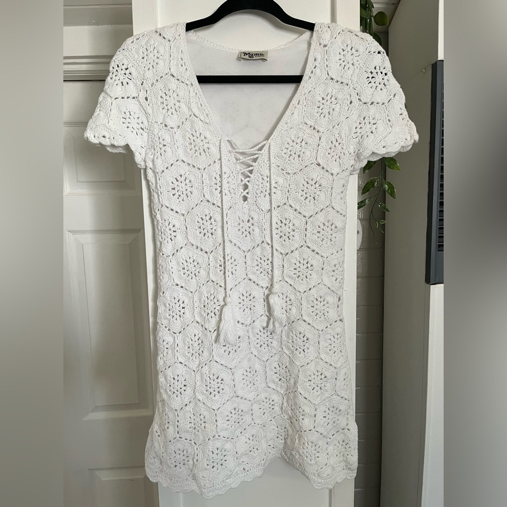 show me your mumu crochet hippie dress